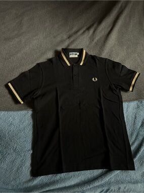 Fred Perry Black Polo 38
